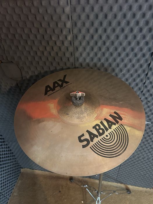 Sabian AAX plosion crash 16