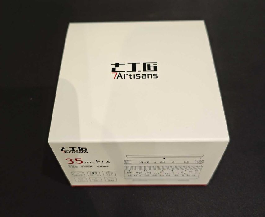 Obiektyw 7artisans APS-C 35mm F1.4 Mark II Canon RF Nowy