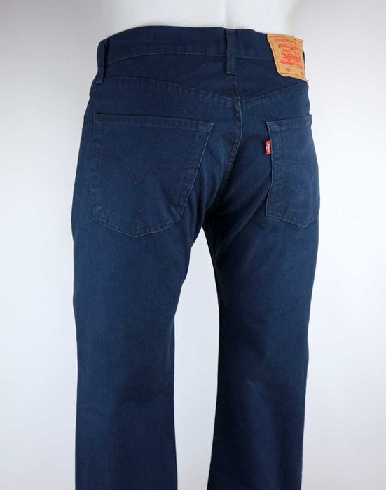 Levis 551 spodnie jeansy W32 L30 pas 2 x 39 cm