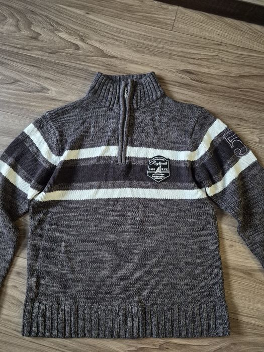 Sweter męski z półgolfem