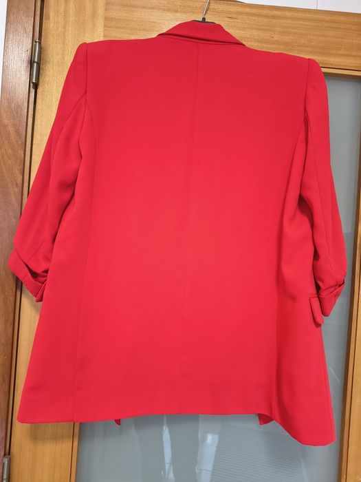 Blazer vermelho Zara