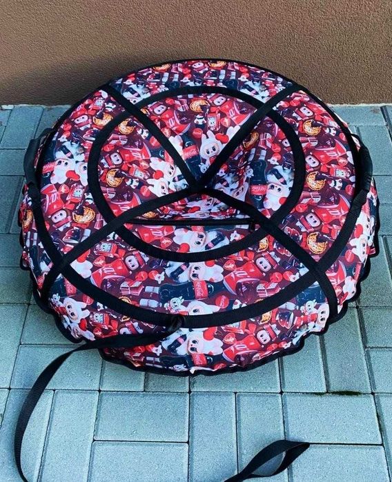 Міцний тюбінг тюбинг санки таблетка ватрушка плюшка надувний зимовий