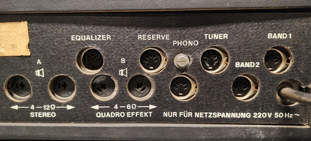 Wzmacniacz Quadro HI-FI STEREO RFT Fera V-150