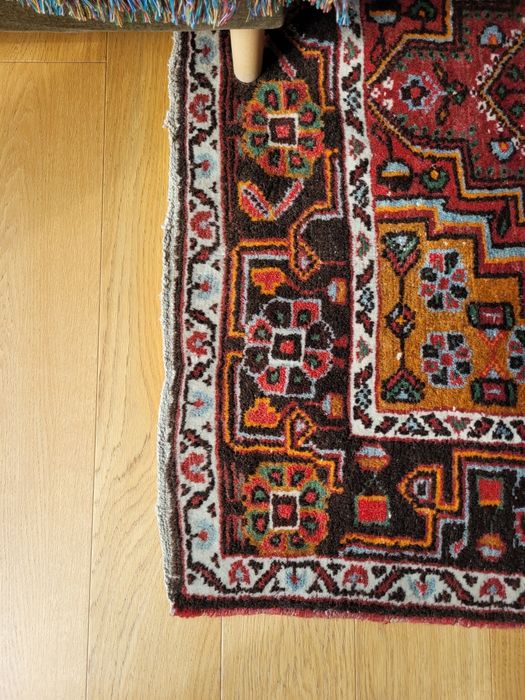 Wełniany orientalny dywan unikat 133 x 208 cm handmade