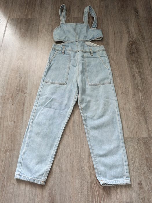 Джинсовый комбинезон ZARA