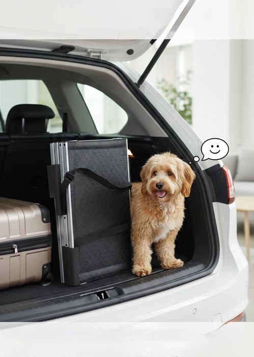 Складные ступеньки для собак в авто и для дома. Пандус / трап