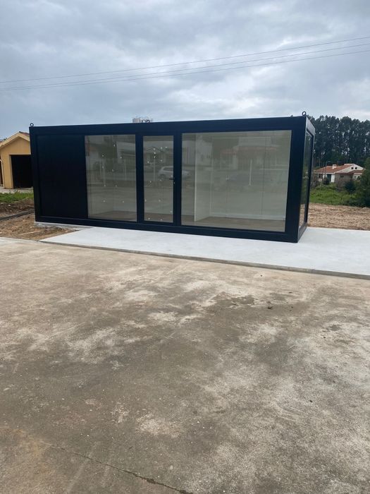 Stand vendas, escritório em vidro