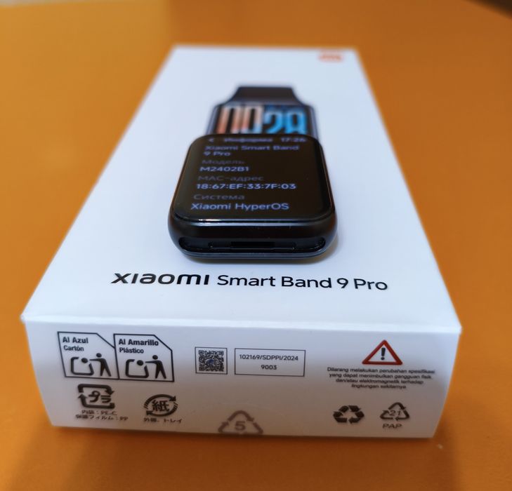 Фитнес-браслет Xiaomi Smart Band 9 Pro Obsidian Black