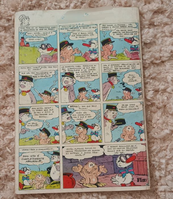 Livro tintin vintage