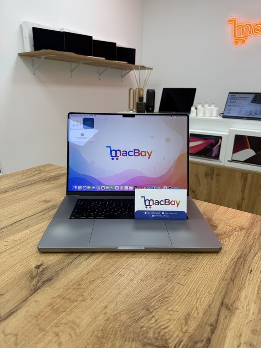 Магазин 16” MacBook Pro 2021 SpaceGray - M1PRO/16GB/512GB- Батарея 100% - Гарантія