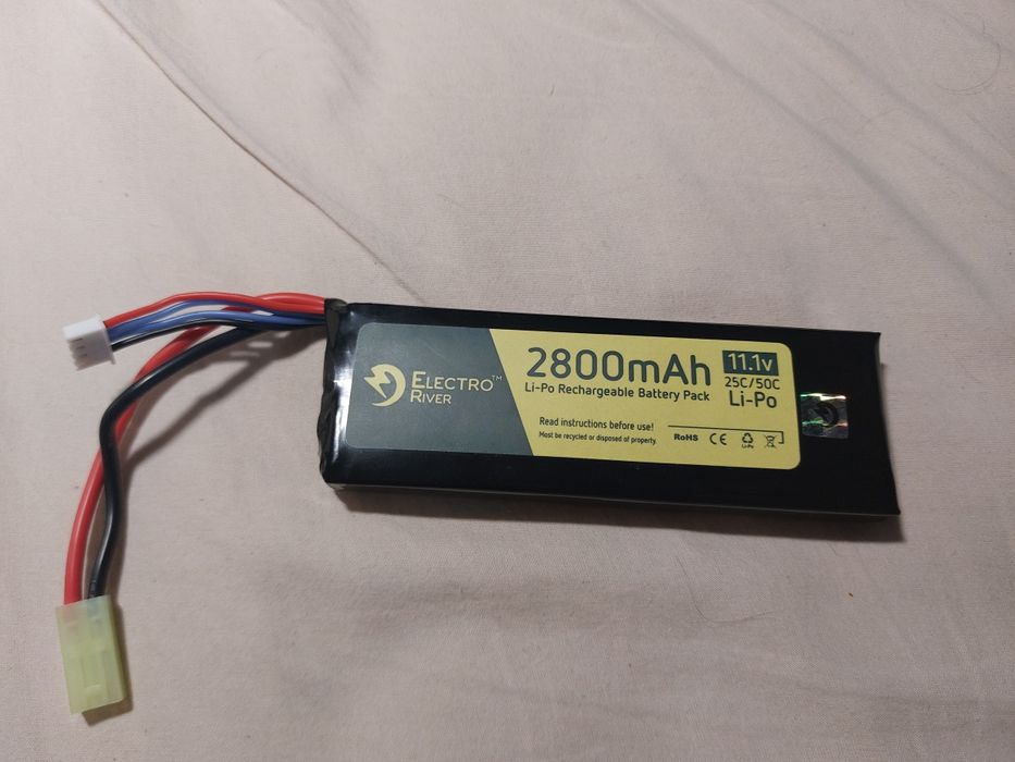 ASG Akumulator Li-Po 2800mAh 11.1v + ładowarka B3 Compact Charger