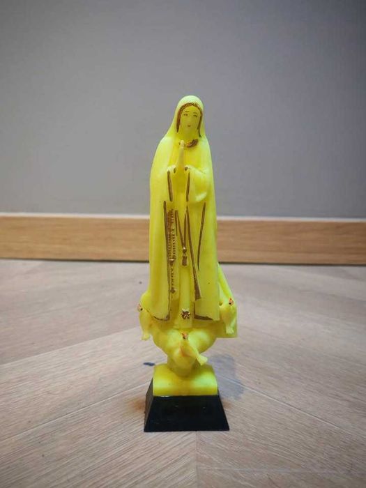 Imagem luminosa de Nossa Senhora de Fátima 17 cm