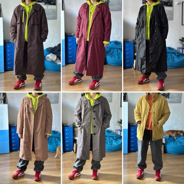 Плащ, тренчі, принт кашатана m,l, xl