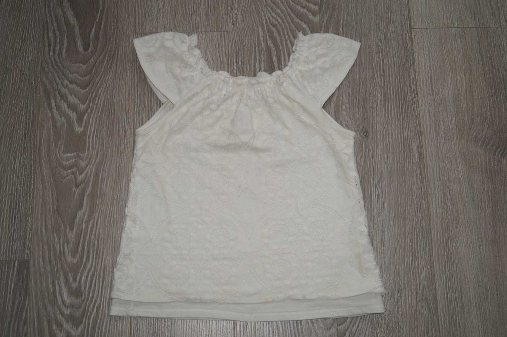 Мереживна блузка / футболка для дівчинки Acoola (розмір 140)