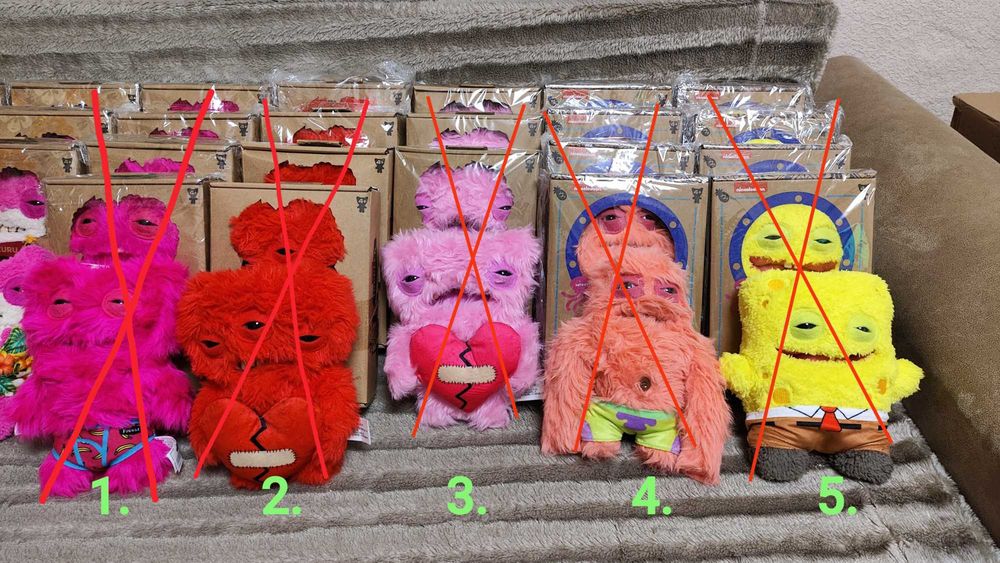 Fuggler фуглер м'яка іграшка 22см