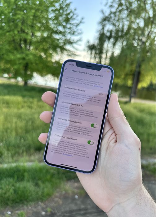 Iphone 12 purple 64gb ідеал Айфон 12 фіолетовий 64гб