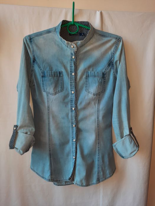 Сорочка джинсова