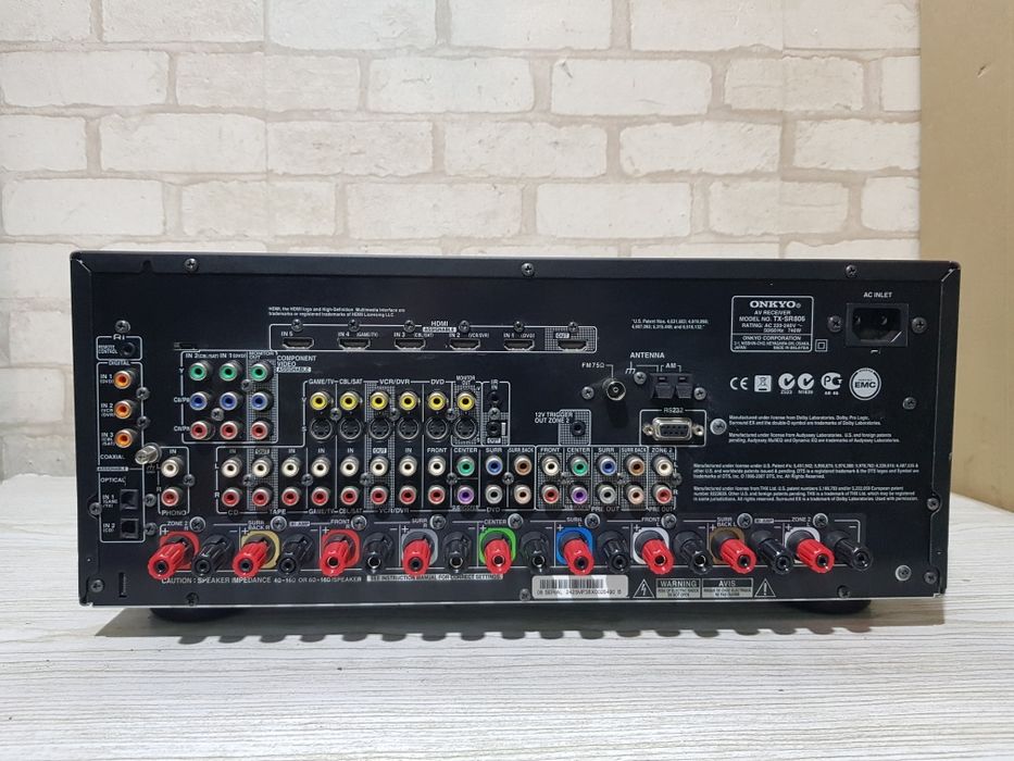 ТОП! 7.1 АV ресивер Onkyo TX-SR806 8х180 Вт., HDMI, THX Ultra2 Plus