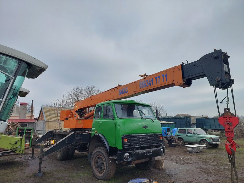 Продам Автокран Маз 500