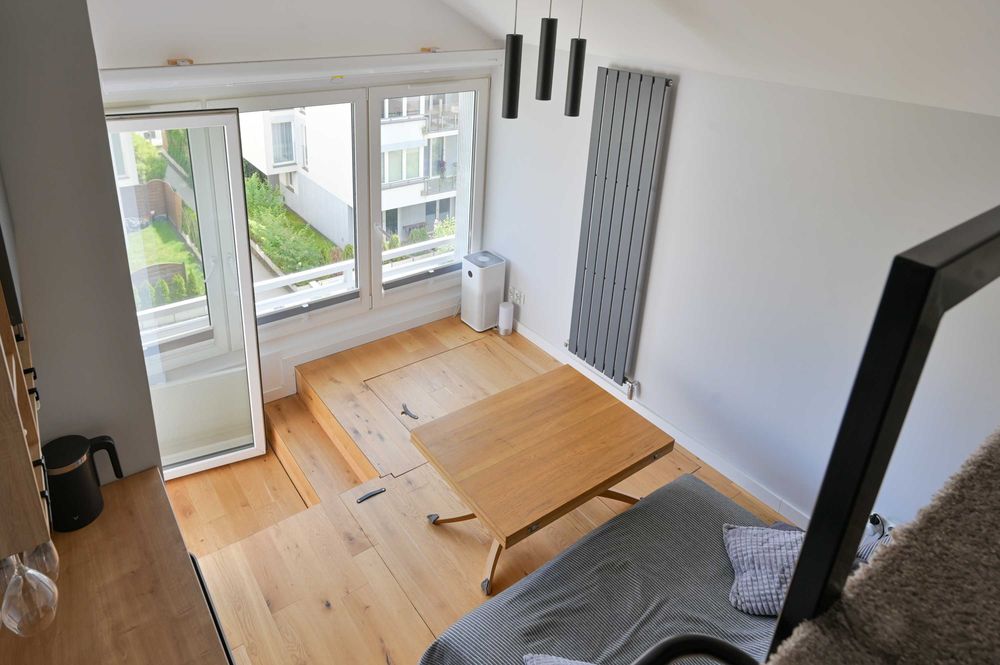 Unique, cleverly designed 30 m² apartment in Bronowice