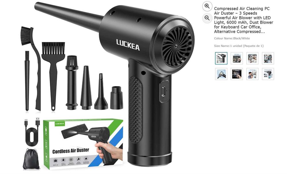 soprador de ar informática