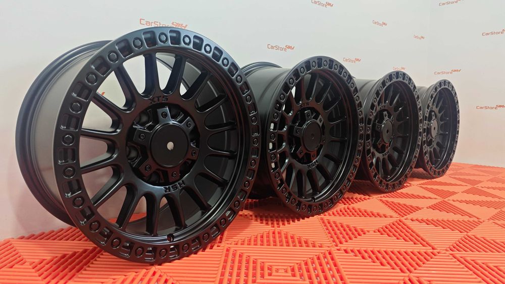 Jantes Alumínio 4x4 16 x 8 j et 1 6x139.7 Preto Matte Look Beadlock
