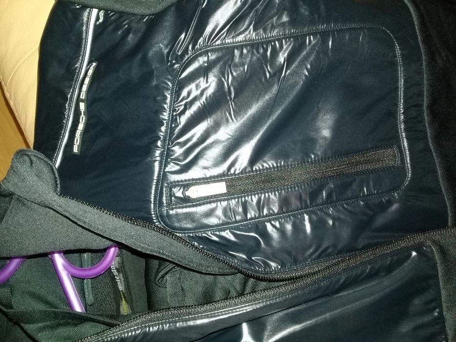 мастерка.батник Adidas Porsche Design P5000.Полностью в черном цвете.