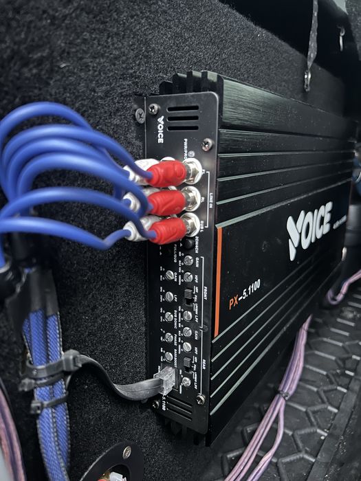 Сабвуфер voice sp 305 з підсилювачем voice px 5 1100