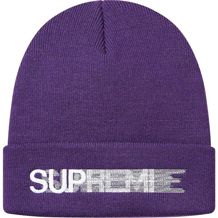 Шапка Supreme Motion Logo Purple