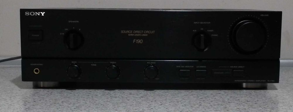 SONY F190 Japan wzmacniacz