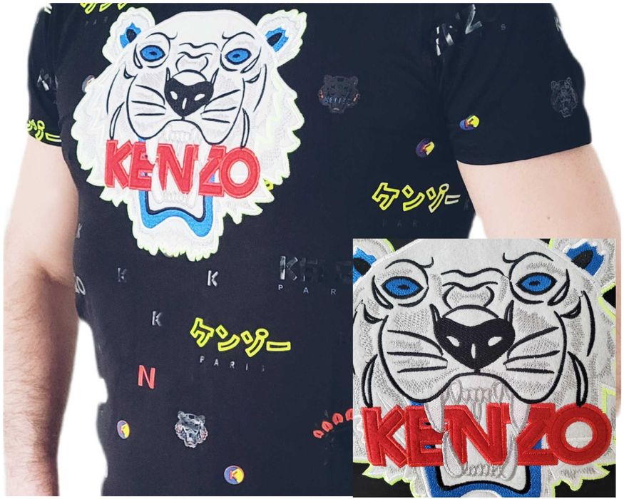 Koszulka T-shirt Kenzo Paris Tygrys S-XXL