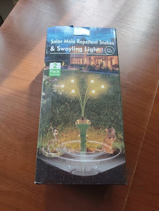 Odstraszacz na gryzonie solarny do ogrodu