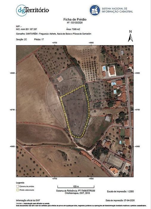 Terreno  para venda — Achete, Azoia De Baixo E Póvoa De Santarém, Santarém