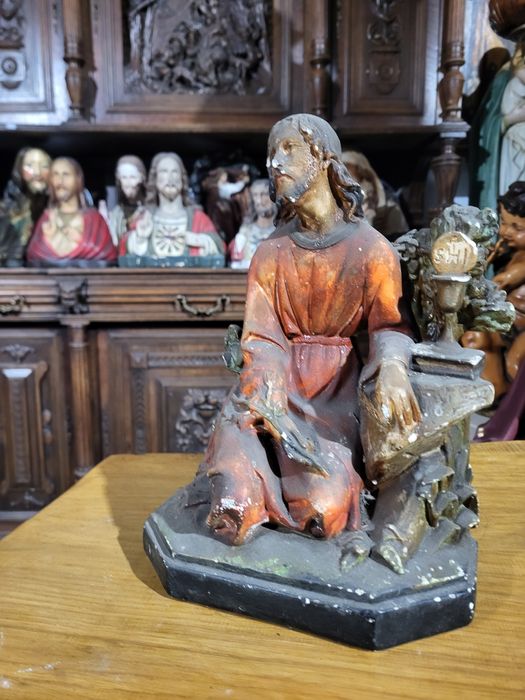 Stara figurka Pan Jezus w Ogrójcu