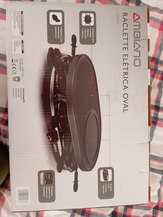 Grelhador elétrico.