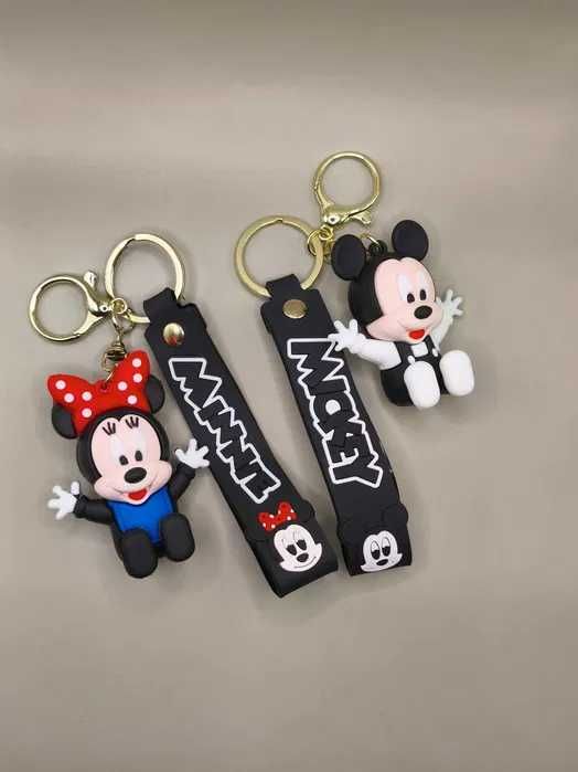 Komplet zawieszek do kluczy nowe myszki postaci Disney Minnie Miki
