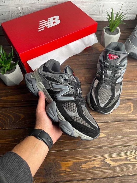 43(27,5 см.) New Balance 9060 Truffl НБ 9060 нью беленси NB сірі кроси