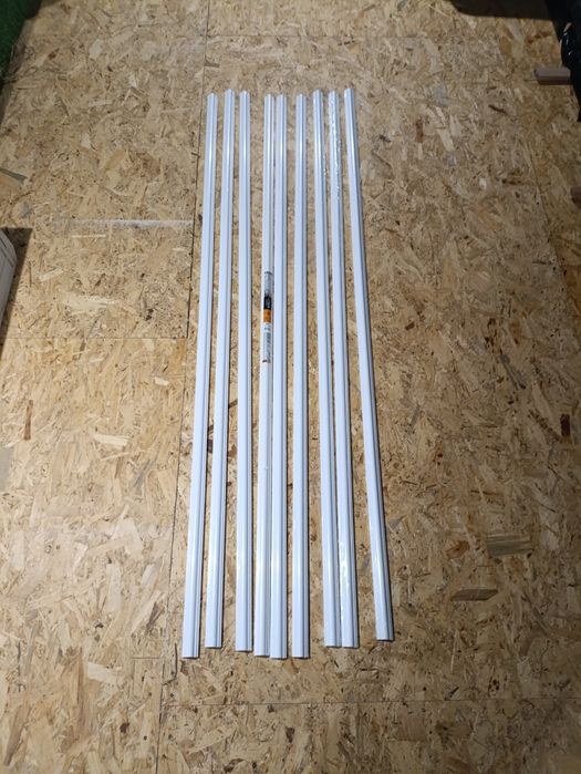 Listwy sztukateryjne poliuretanowe, 9 sztuk