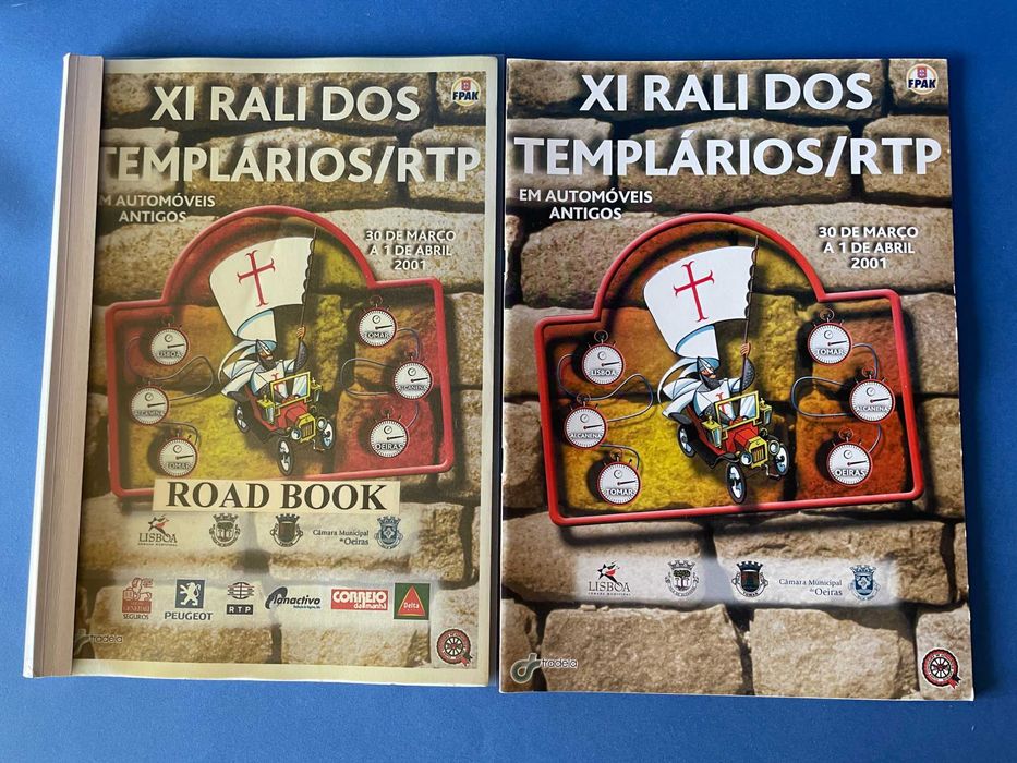 XI Rali dos Templários/RTP - Programa e Road Book 2001