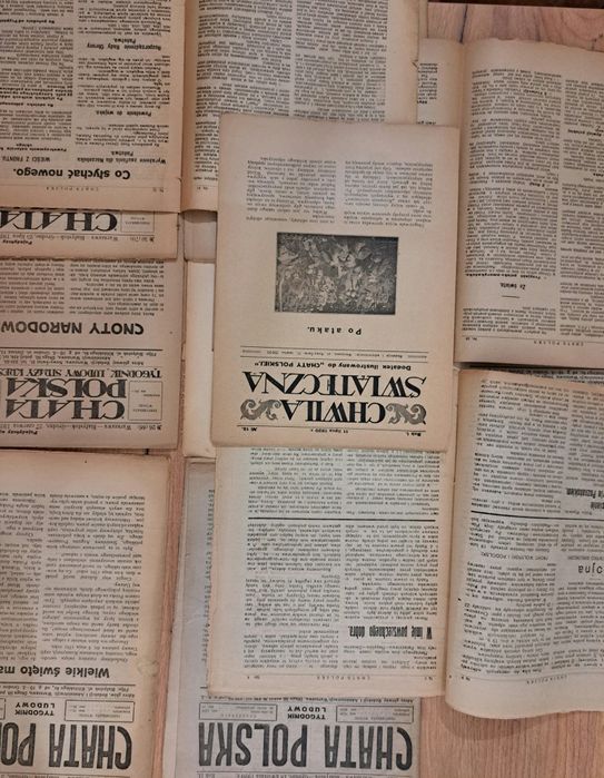 Chata Polska 1920 r.  Nr 9, 16, 18, 24‑26, 28‑31, + dod ilustr. Nr.15