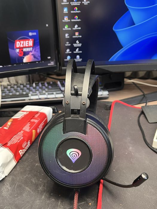 Słuchawki gamingowe Genesis Neon 600 RGB