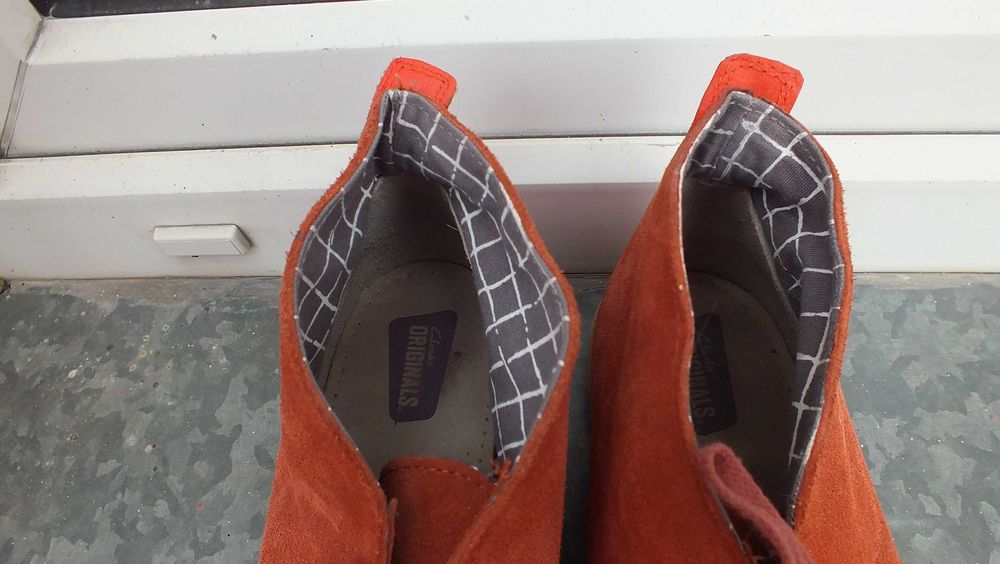 Super buty marki Clarks originals skóra roz 43