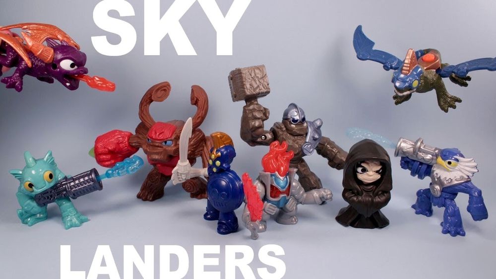Ignitor Figura brinde Happy Meal McDonald's 2013 Skylanders Giants