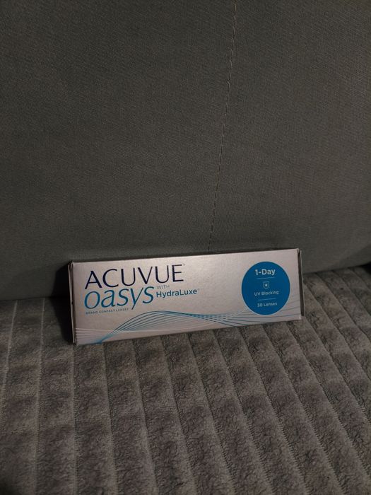 Soczewki kontaktowe jednodniowe Acuvue.