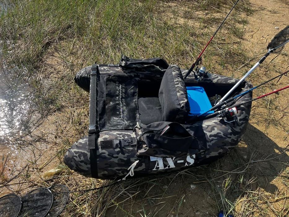 Pato insuflável para pesca
