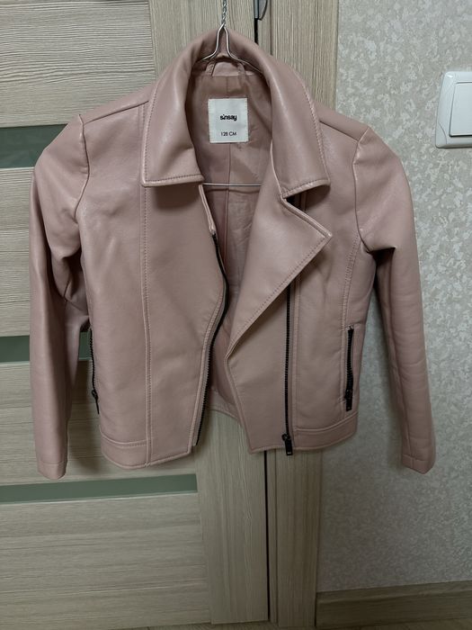 Дитяча куртка екошкіра