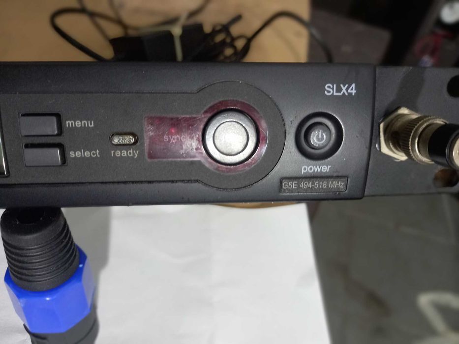 Microfone SHURE Beta 87A-SLX2 c/transmissor