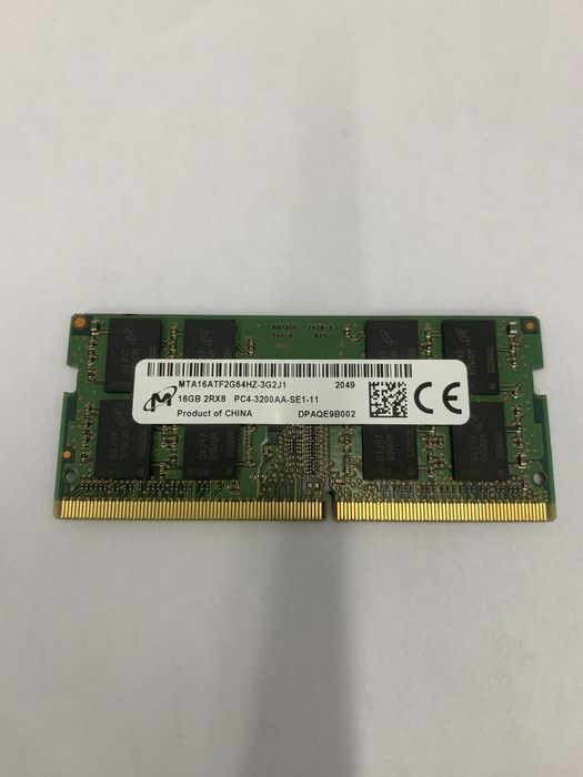 Pamięć Ram 16gb 3200mhz sodimm DDR 4