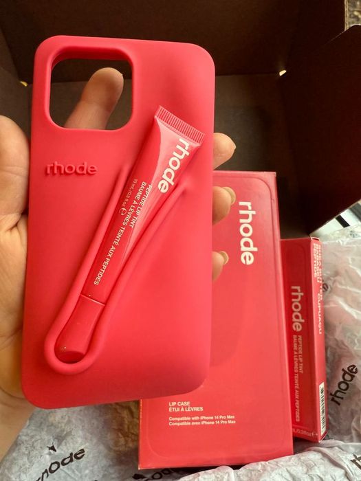 Оригінал чохол Rhode на iphone 14pro max про Макс  та блиск  плампер