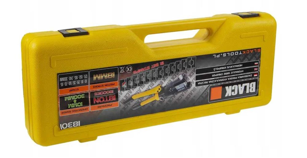 Інструмент для опресовування наконечників, 16-300 мм², BLACK 18301